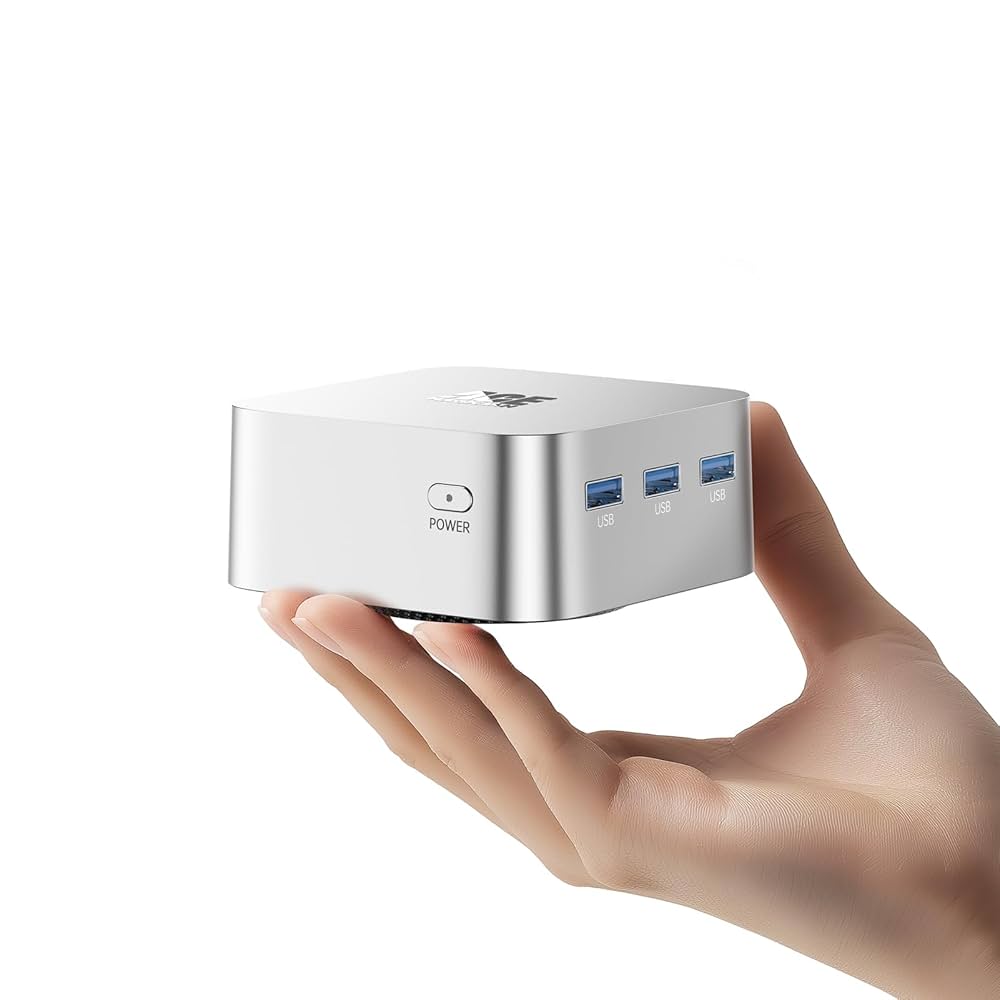 ACEMAGICIAN T8PLUS Mini PC, Ιntel Alder Lake-N100 (Fino 3,4